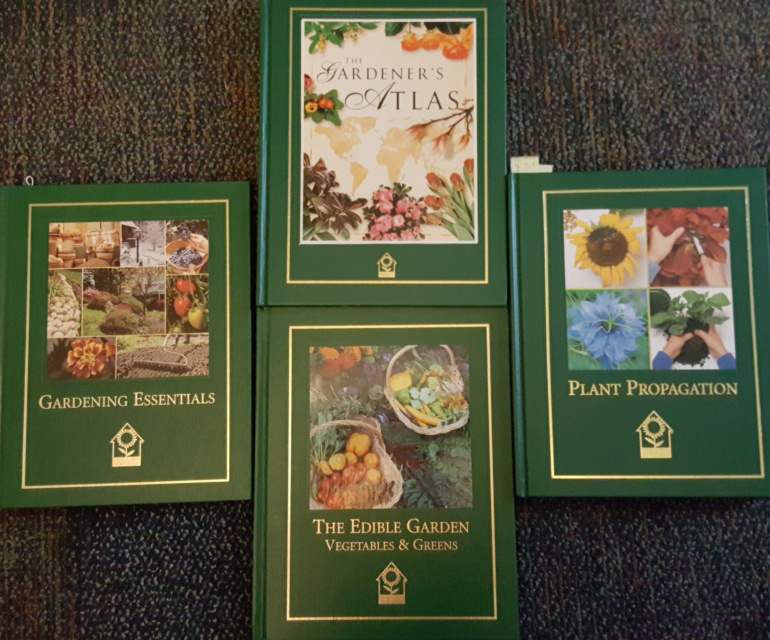 Books for learning about gardening and garden supplies